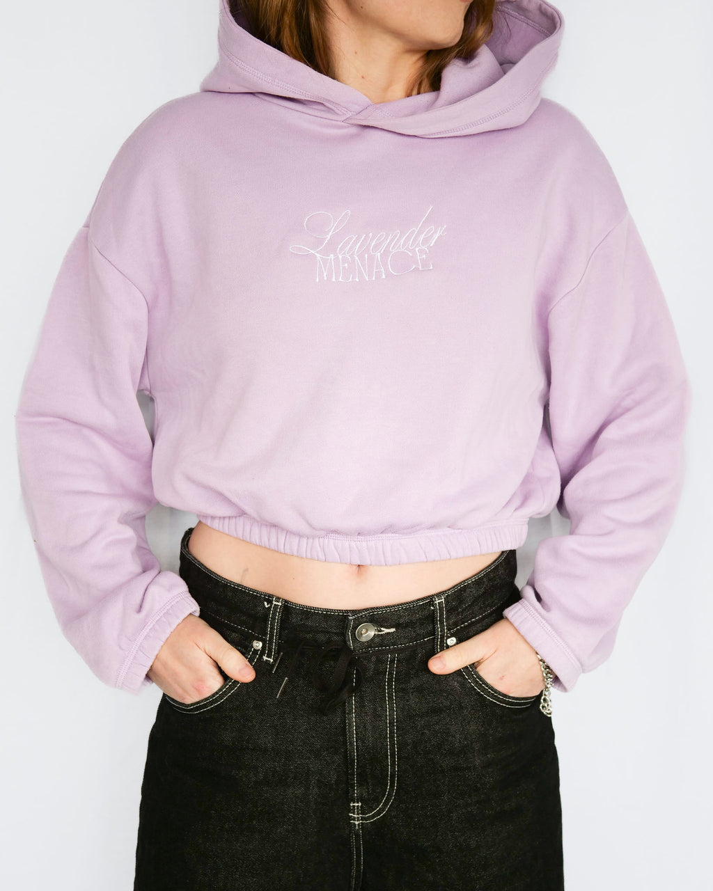 LAVENDER MENACE - XS CROP